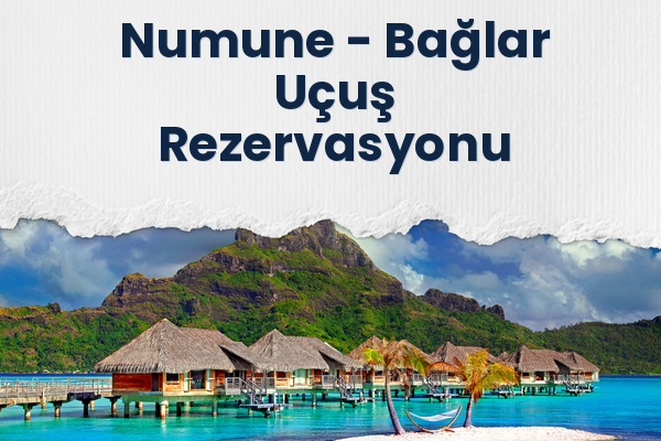 Numune → Bağlar Uçuş Rezervasyonu