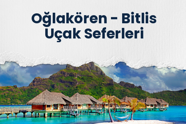 Oğlakören → Bitlis Uçak Seferleri