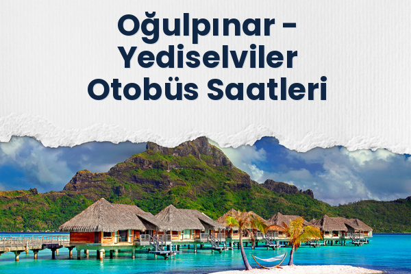 Oğulpınar → Yediselviler Otobüs Saatleri