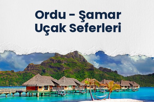 Ordu → Şamar Uçak Seferleri