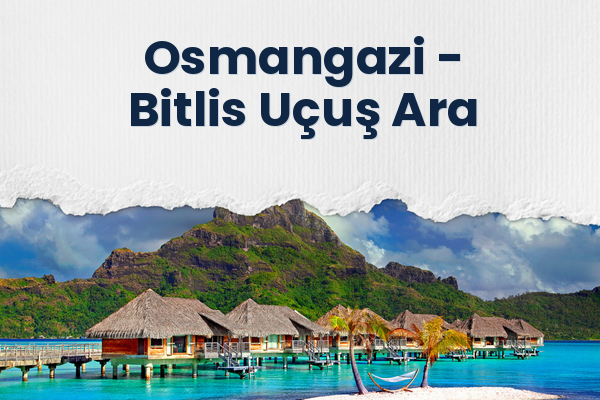 Osmangazi → Bitlis Uçuş Ara