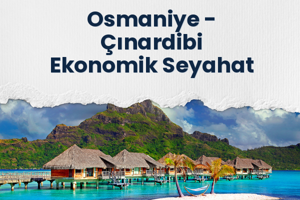 Osmaniye → Çınardibi Ekonomik Seyahat