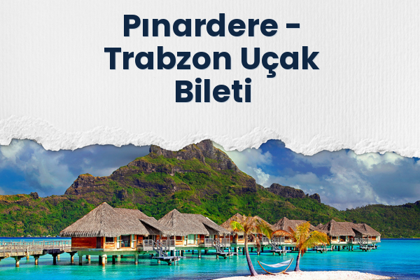 Pınardere → Trabzon Uçak Bileti