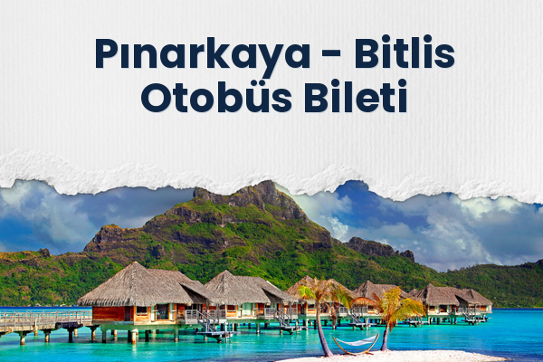 Pınarkaya → Bitlis Otobüs Bileti