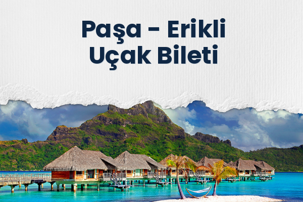 Paşa → Erikli Uçak Bileti