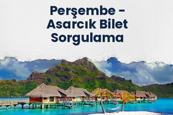 Perşembe → Asarcık Bilet Sorgulama