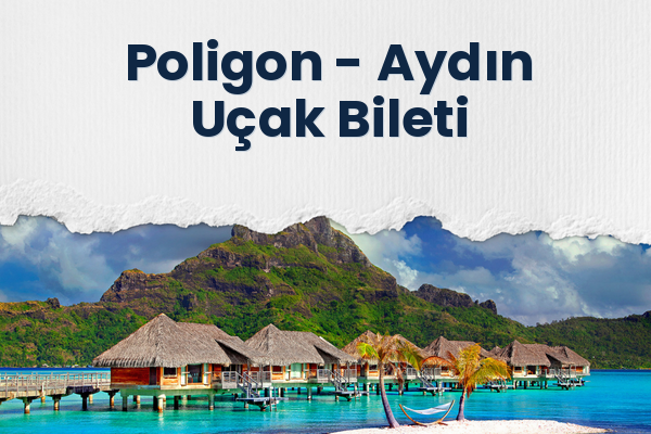Poligon → Aydın Uçak Bileti