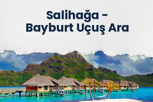 Salihağa → Bayburt Uçuş Ara