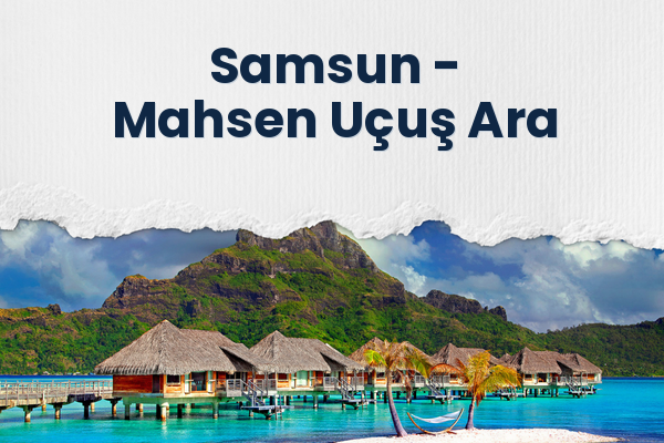 Samsun → Mahsen Uçuş Ara