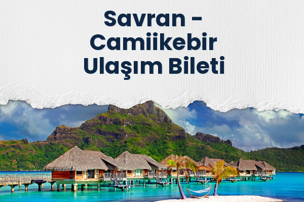 Savran → Camiikebir Ulaşım Bileti