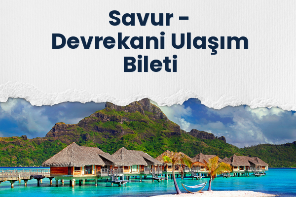 Savur → Devrekani Ulaşım Bileti
