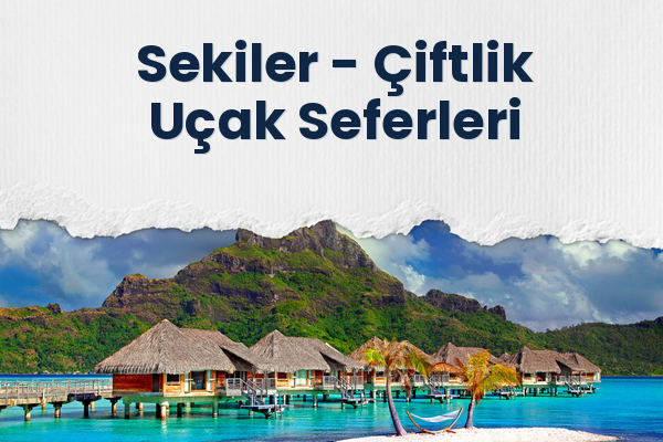 Sekiler → Çiftlik Uçak Seferleri