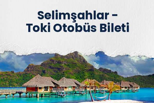 Selimşahlar → Toki Otobüs Bileti