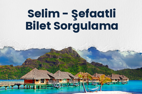 Selim → Şefaatli Bilet Sorgulama