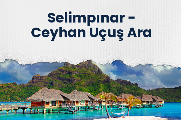 Selimpınar → Ceyhan Uçuş Ara