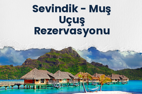 Sevindik → Muş Uçuş Rezervasyonu