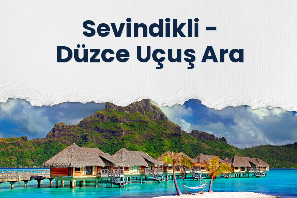 Sevindikli → Düzce Uçuş Ara