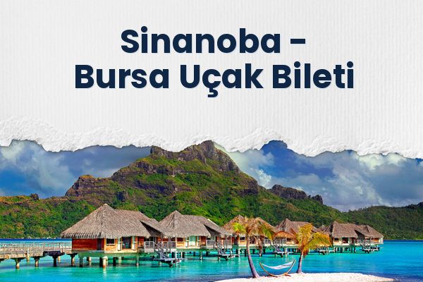 Sinanoba → Bursa Uçak Bileti