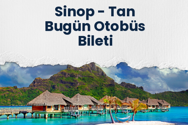 Sinop → Tan Bugün Otobüs Bileti