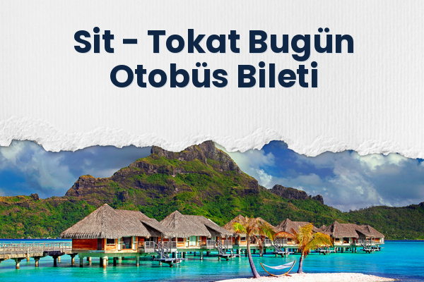 Sit → Tokat Bugün Otobüs Bileti
