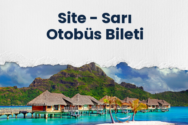 Site → Sarı Otobüs Bileti