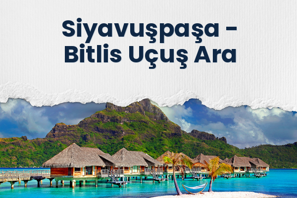 Siyavuşpaşa → Bitlis Uçuş Ara