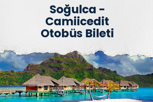 Soğulca → Camiicedit Otobüs Bileti