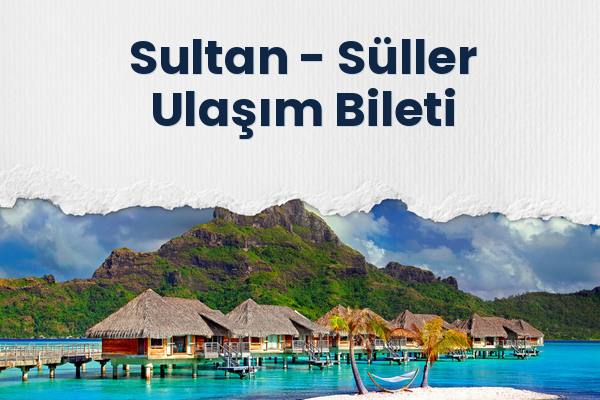 Sultan → Süller Ulaşım Bileti