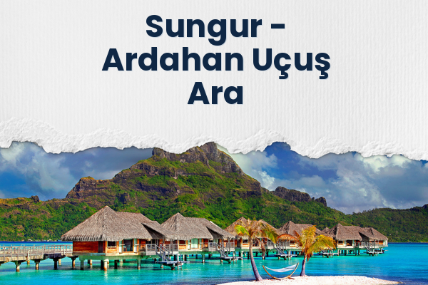 Sungur → Ardahan Uçuş Ara