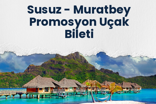 Susuz → Muratbey Promosyon Uçak Bileti