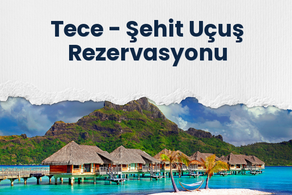 Tece → Şehit Uçuş Rezervasyonu