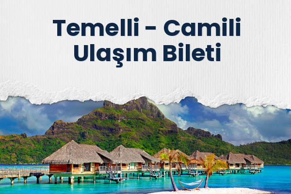 Temelli → Camili Ulaşım Bileti