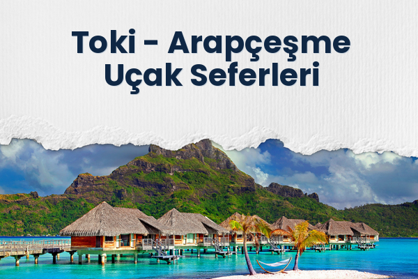 Toki → Arapçeşme Uçak Seferleri