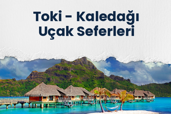 Toki → Kaledağı Uçak Seferleri