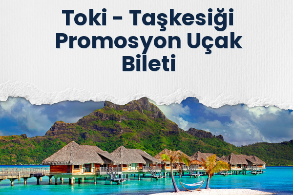 Toki → Taşkesiği Promosyon Uçak Bileti