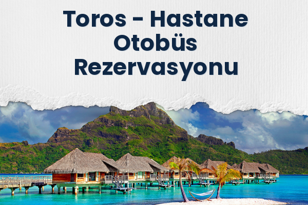 Toros → Hastane Otobüs Rezervasyonu