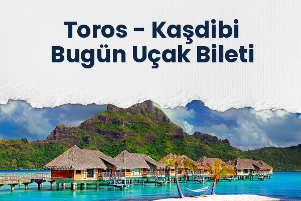 Toros → Kaşdibi Bugün Uçak Bileti