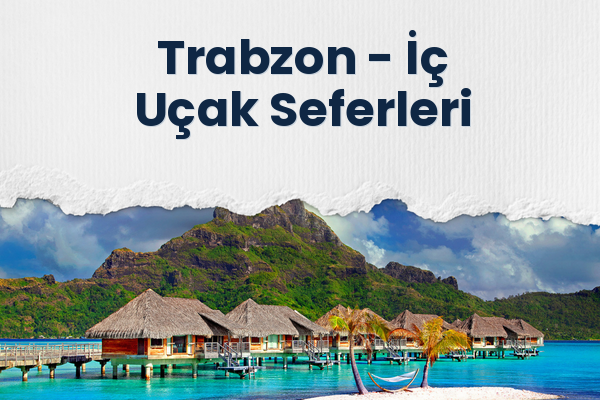 Trabzon → İç Uçak Seferleri