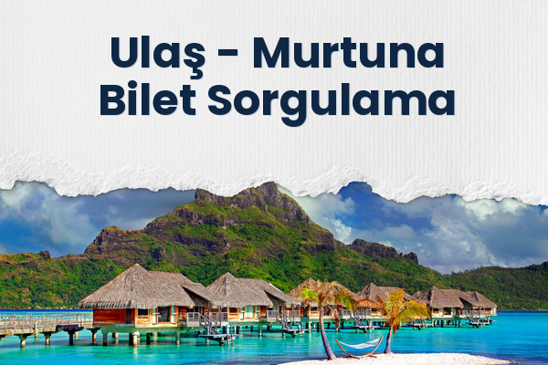 Ulaş → Murtuna Bilet Sorgulama