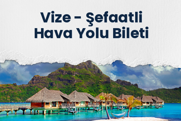 Vize → Şefaatli Hava Yolu Bileti