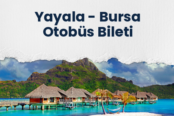 Yayala → Bursa Otobüs Bileti