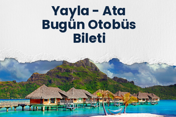 Yayla → Ata Bugün Otobüs Bileti