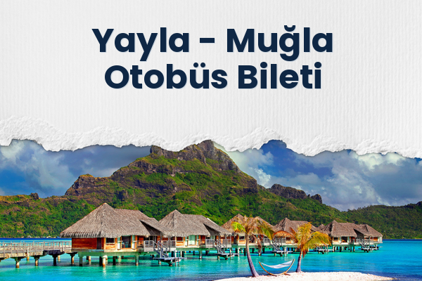 Yayla → Muğla Otobüs Bileti